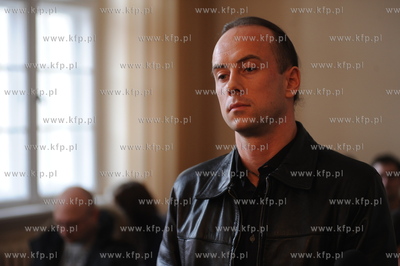 Adam Darski - wokalista, lider metalowej grupy BEHEMOT...