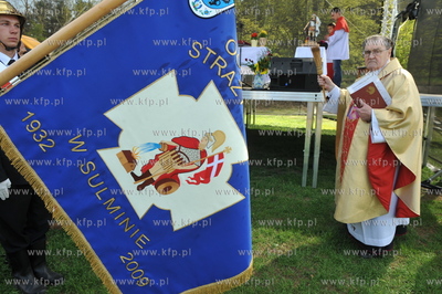 Otwarcie nowej remizy OSP w Sulminie oraz poswiecenie...