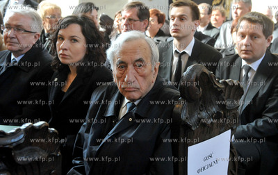 Gdansk. Kosciol sw. Mikolaja. Msza zalobna za posla...