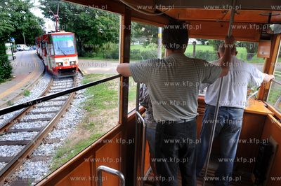 Jedna z gdanskich atrakcji turystycznych jest Tram...