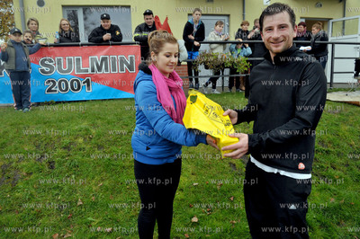 Sulmin (gmina Zukowo). Pierwszy Bieg Sztafetowy Firm...