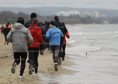 Gdansk Brzezno. Bieg  pod haslem Jestem z Gdanska....