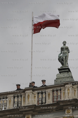 Gdansk. Dlugi Targ. Uroczystości 66 rocznicy Powrotu...