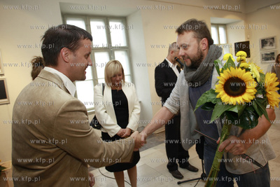 Gdansk. Ratusz Staromiejski. Uroczyste wreczenie nagrod...