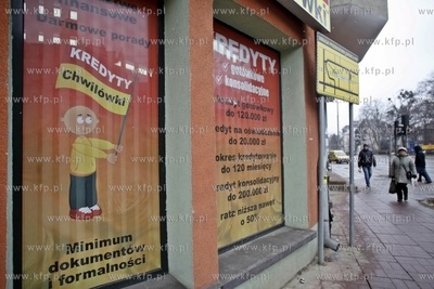 Sopot. Al. Niepodleglosci. Siedziba  Kredyty Chwilowki.
18.02.2013
fot....
