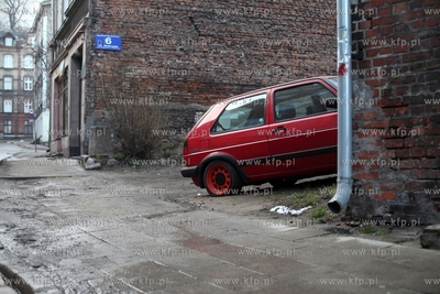 Biskupia Gorka w Gdansku. Kamienice przy ul. Biskupiej.
11.12.2013
fot....