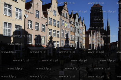 Gdansk. Ul. Piwna i Chlebnicka. 14.03.2014 fot. Krzysztof...