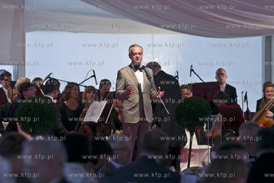 Sopot. Grand Hotel. Letnia Gala Biznesu. Nz. Zbigniew...