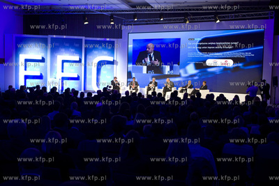 Sopot. Europejski Kongres Finansowy. Debata pt. Czy...