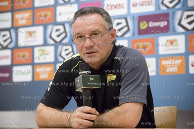 Konferencja prasowa przed meczem Lechia Gdańsk Legia...