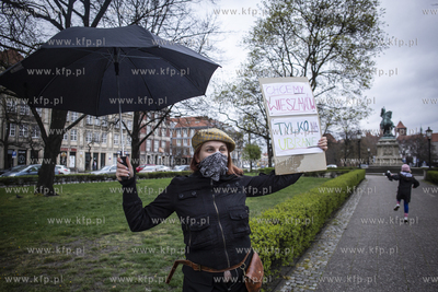 Protest samochodowy  przeciwko projektowi ustawy o...