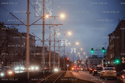 Świąteczne iluminacje w Gdańsku Wrzeszczu.
24.01.2022
fot....