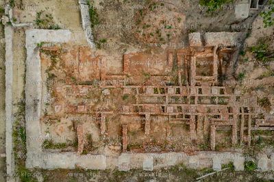 Sopot. Fundamenty miejskiej cegielni działającej...
