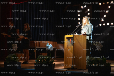 Zespół Szkół Łączności w Gdańsku. Gala kończąca...