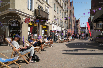 Gdańsk. Święto ulicy Lawendowej. 14.04.2025 fot....