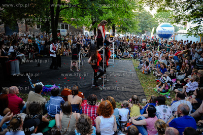 Gdansk. Dziedziniec Malej Zbrojowni. XV Miedzynarodowy...