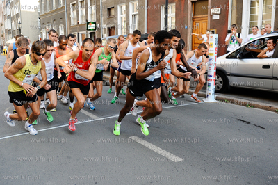 Gdansk. Dlugi Targ. Jarmark Dominikanski. 18 Bieg Dominika....