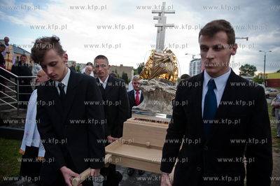 Gdansk. Kosciol p.w. Opatrznosci Bozej. Wizyta watykanskiego...