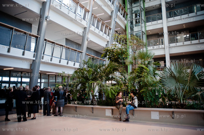 Gdansk. Nowo otwart wydzial Biologii Uniwersytetu Gdanskiego....