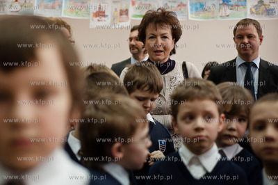 Gdansk. Oliwa. Uroczyste otwarcie wyremontowanej placowki...