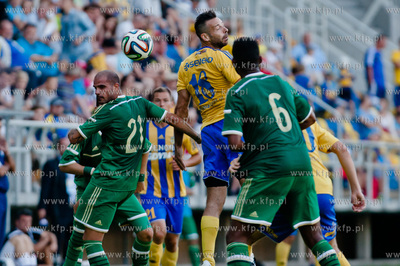 Gdynia. Stadion Miejski GOSIR. Mecz mecz towarzyski...