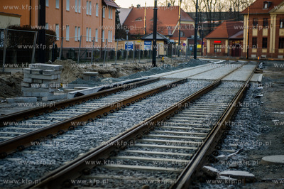 Gdansk. Zmodernizowana linia tramwajowa na Stogi. 
27.12.2014
fot....