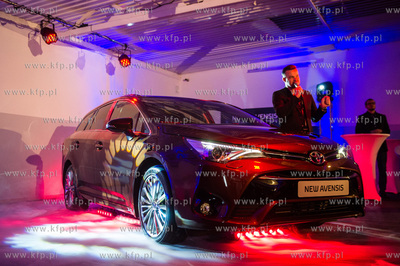 Gdansk. Salon Toyoty Carter. Prezentacja nowej Toyoty...