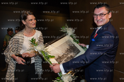 Gdansk. Europejskie Centrum Solidarnosci. Gala 70-lecia...