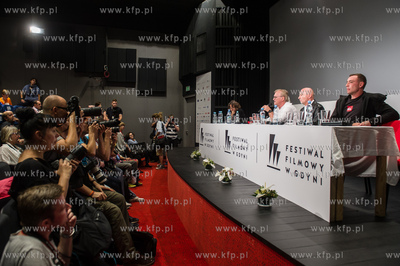 Gdynia. Festiwal Filmow w Gdyni. Konferencja prasowa...