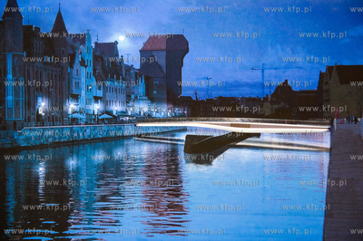 Gdansk. Wyspa Spichrzow. Prezentacja zwycieskiego projektu...