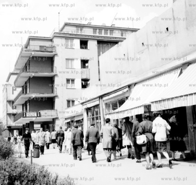 Gdansk - Wrzeszcz al. Grunwaldzka, okolice domu towarowego...