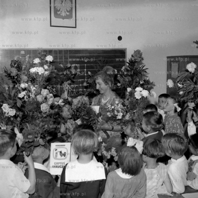 Nauczycielka Teresa Krawiec ze szkoły 51 w Gdańsku...