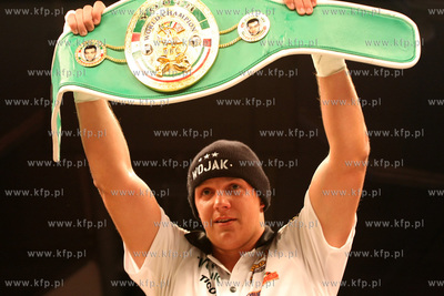 Gdynia, Gala boksu zawodowego. Nz. Andrzej Wawrzyk.
09.05.2009
fot....