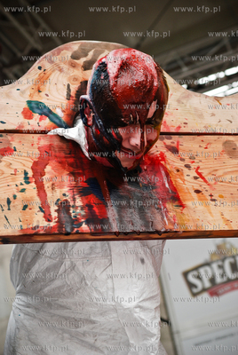 Jedna z atrakcji Jarmarku sw. Dominika byl chrzest...