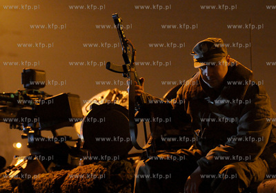 Plan zdjeciowy filmu o masakrze robotnikow na Wybrzezu...