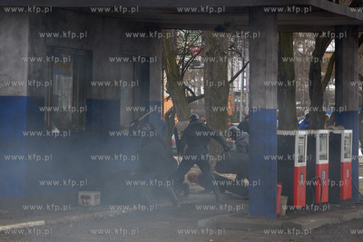 Plan zdjeciowy filmu o masakrze robotnikow na Wybrzezu...