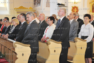 Rumia. W ramach obchodow 30-lecia Solidarnosci w  kosciele...