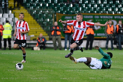Lechia Gdansk  w ramach rozgrywek ekstraklasy pokonuje...