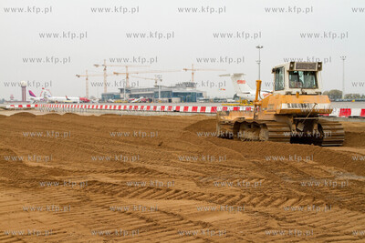 Gdansk, Rebiechowo. Rozbudowa Portu Lotniczego Gdansk...