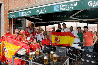 Gdansk przed meczem EURO 2012 Polska - Grecja. 08.06.2012...