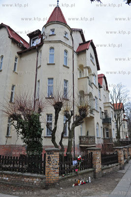 Sopot. Ul. Armii Krajowej 55. Dom, w ktorym mieszkal...