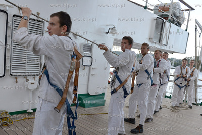 Dzien na Darze Mlodziezy ze studentami Akademii Morskiej...