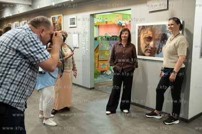 Gdansk 10.07.2025 Wernisaz wystawy Karoliny Misztal...