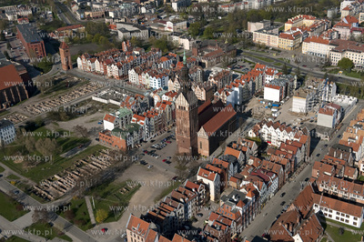 Elblag z lotu ptaka. 19.04.2009 fot. Kacper Kowalski...