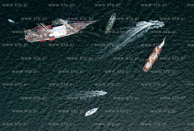Tall Ships' Races 2009 w Gdyni z lotu ptaka. Zlot Wielkich...