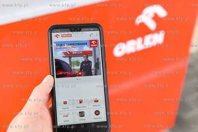 Kościerzyna. Stacja benzynowa ORLEN. 20.03.2020 Fot....