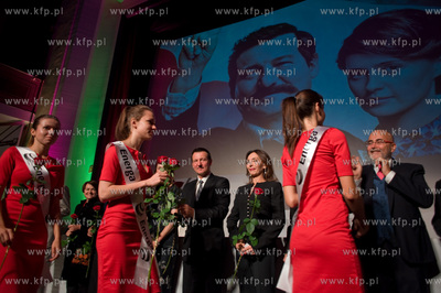 Pierwszy oficjalny polski pokaz filmu Andrzeja Wajdy...