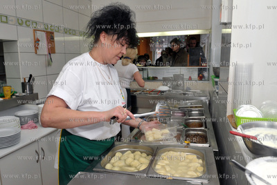 Bar Mleczny "Turystyczny" na ul. Szerokiej w Gdansku....