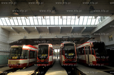Gdansk, Strzyza. Zajazdnia tramwajowa Wrzeszcz. 21.06.2013...