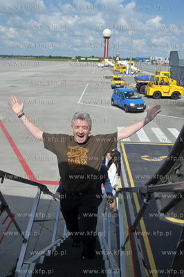 Port Lotniczy Gdansk. Konferencja Michael'a O'Leary...